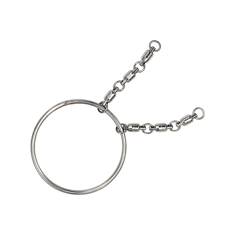 big hoop with bearing ball swivels-HXY-8305