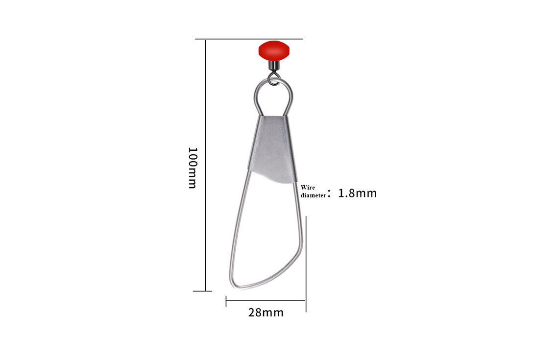 How does the snap component of the swivel function?